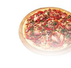 Пицца итальянская (на тонком тесте)
